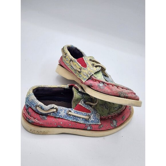 Sperry Vineyard Vines Heritage Patchwork Size 8M - Picture 1 of 7